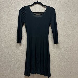 EXPRESS Mid Length Black Dress - SIZE XS